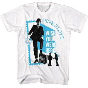 Pink Floyd Wish You Were Here T Shirt Retro Rock Band Music Graphic Fan Gift Tee